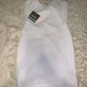 Missguided Strapless White Dress (New With Tags)